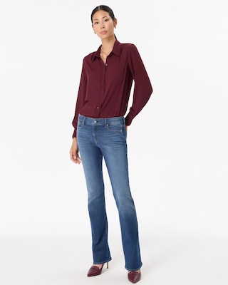 Mid-Rise Bootcut Ease Jean click to view larger image.