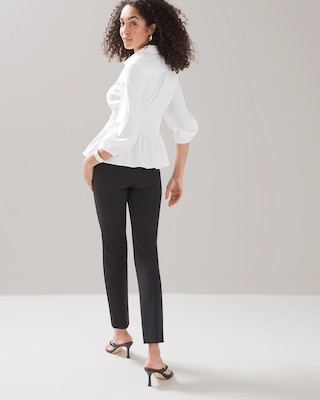 Mid-Rise Sublime Stretch Slim Ankle Pants click to view larger image.