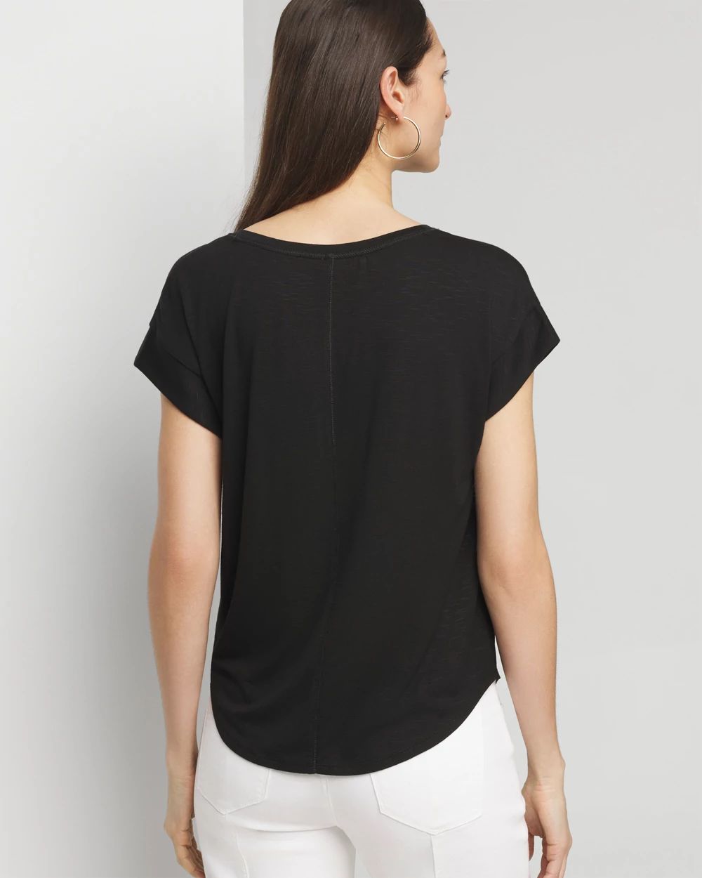 Scoop Neck Power Tee