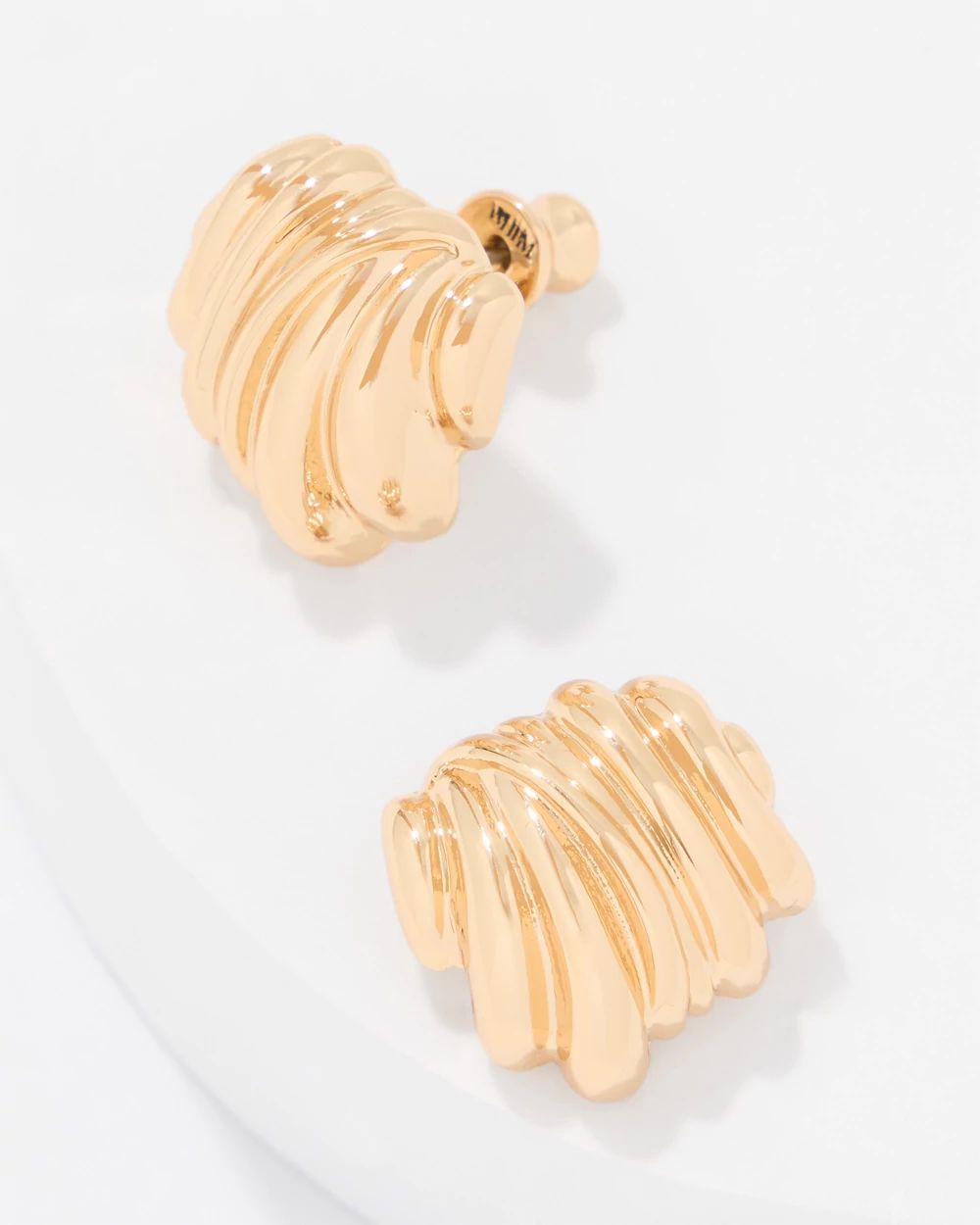 Sculptural Knot Stud Earrings