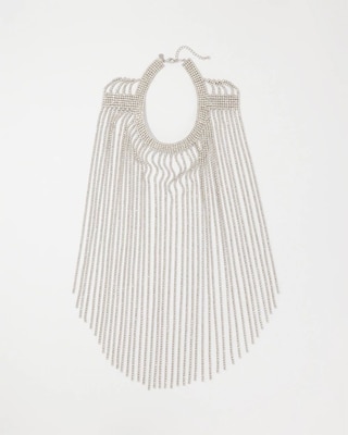 Crystal Fringe Necklace