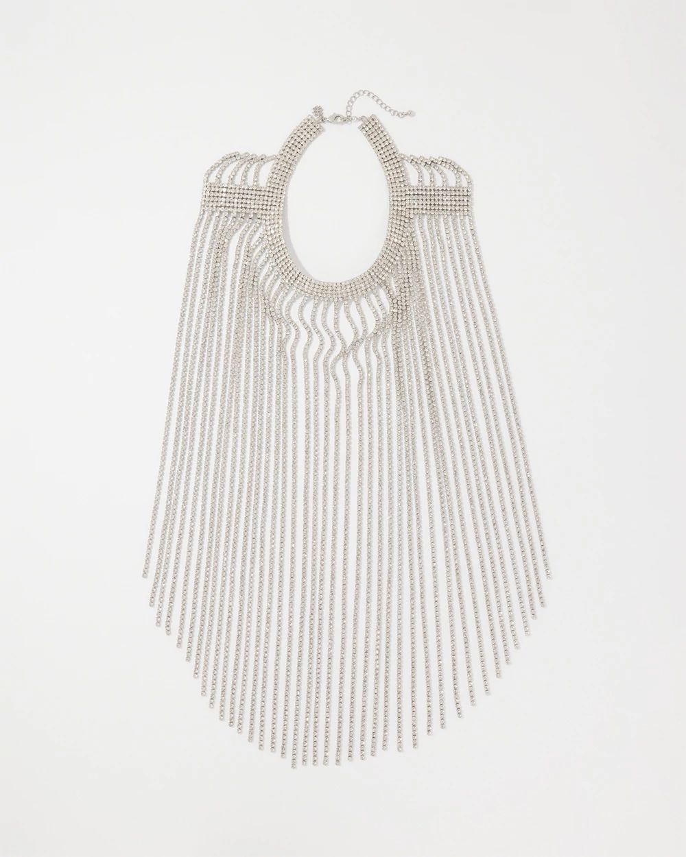 Crystal Fringe Necklace