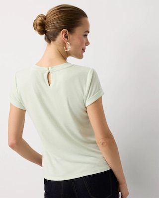 Easy Crewneck Tee click to view larger image.