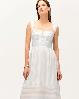 Bustier Midi Dress