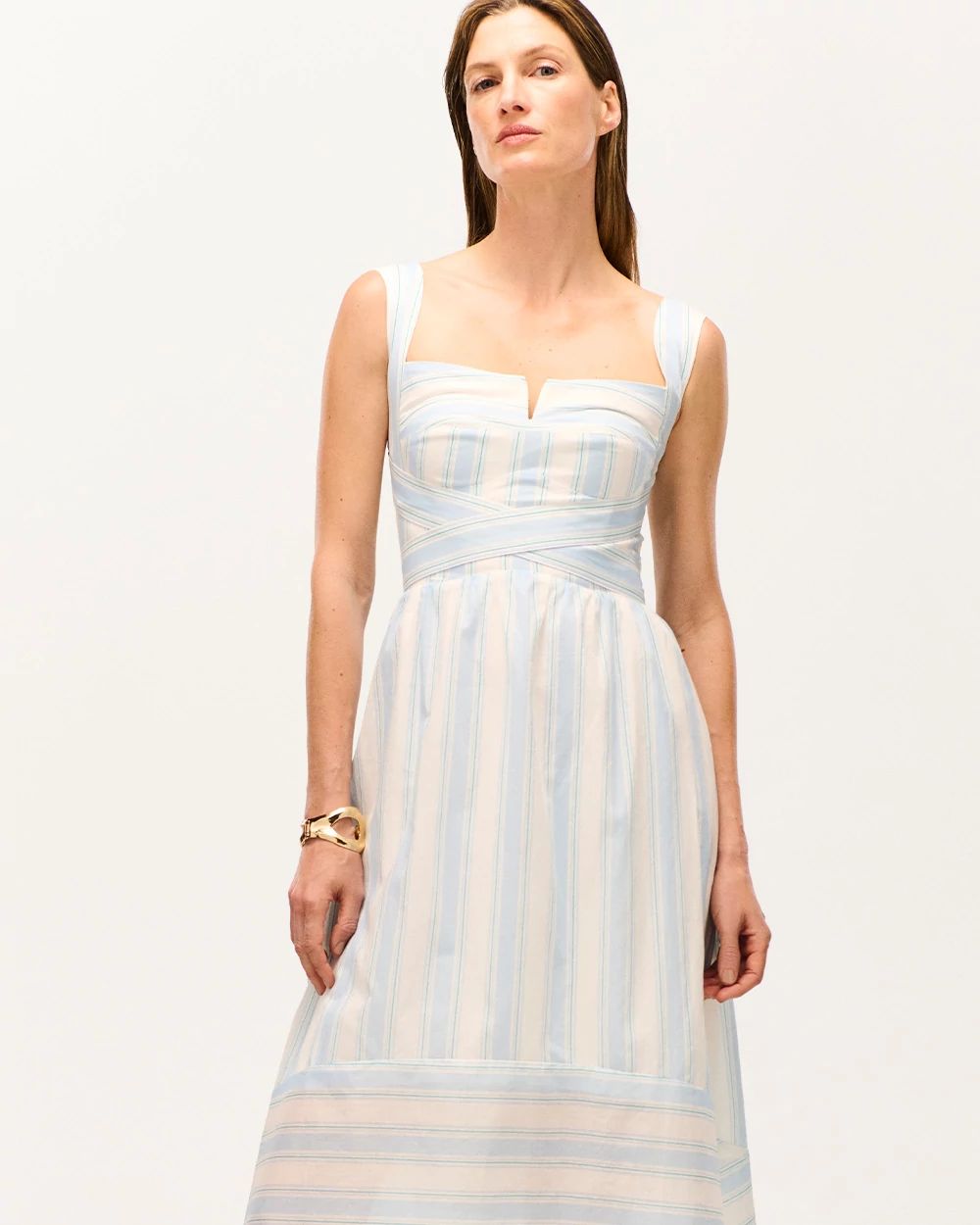 Bustier Midi Dress