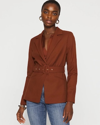 Belted Blazer