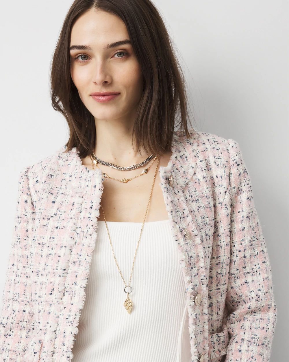 Sculptural Wave Convertible Necklace