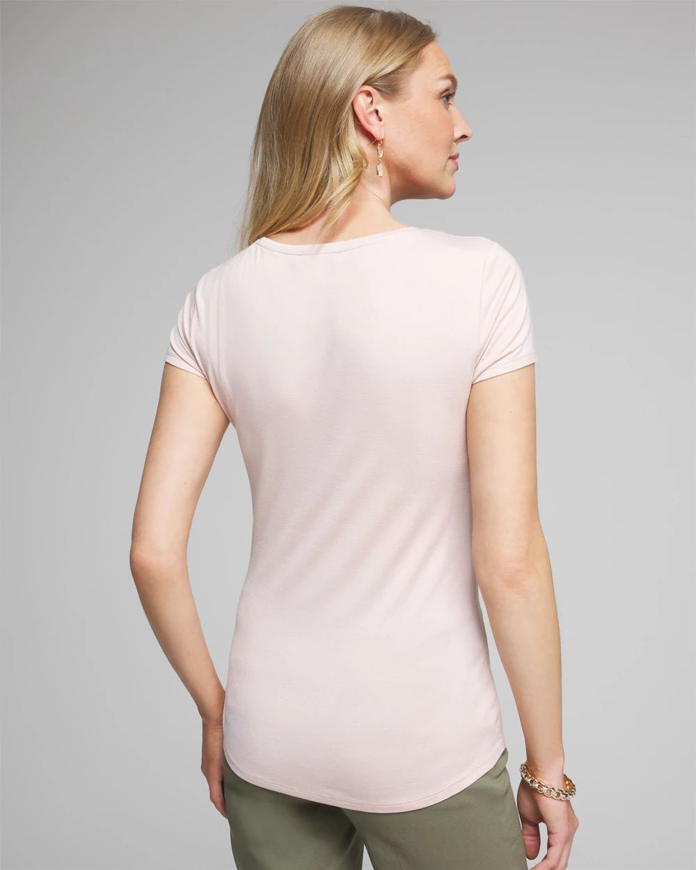 Outlet WHBM Crew-Neck Foundation Tee click to view larger image.