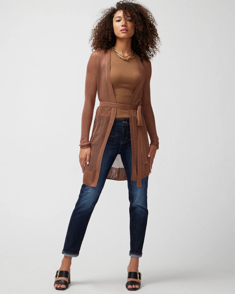 Crochet Belted Coverup