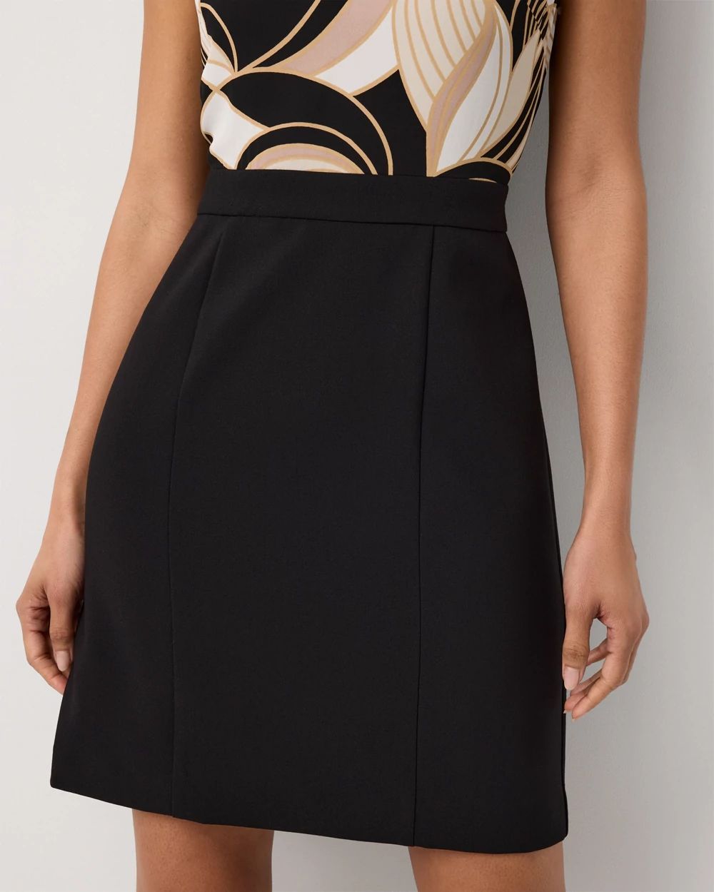 Petite V-neck Sheath Dress