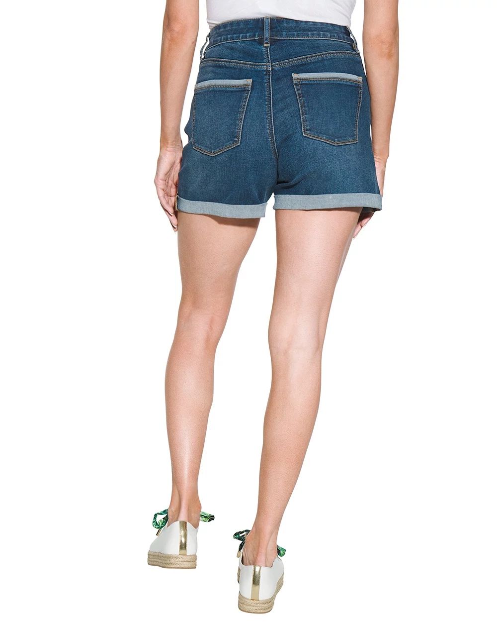 Outlet WHBM High-Rise 5-Inch Denim Shorts