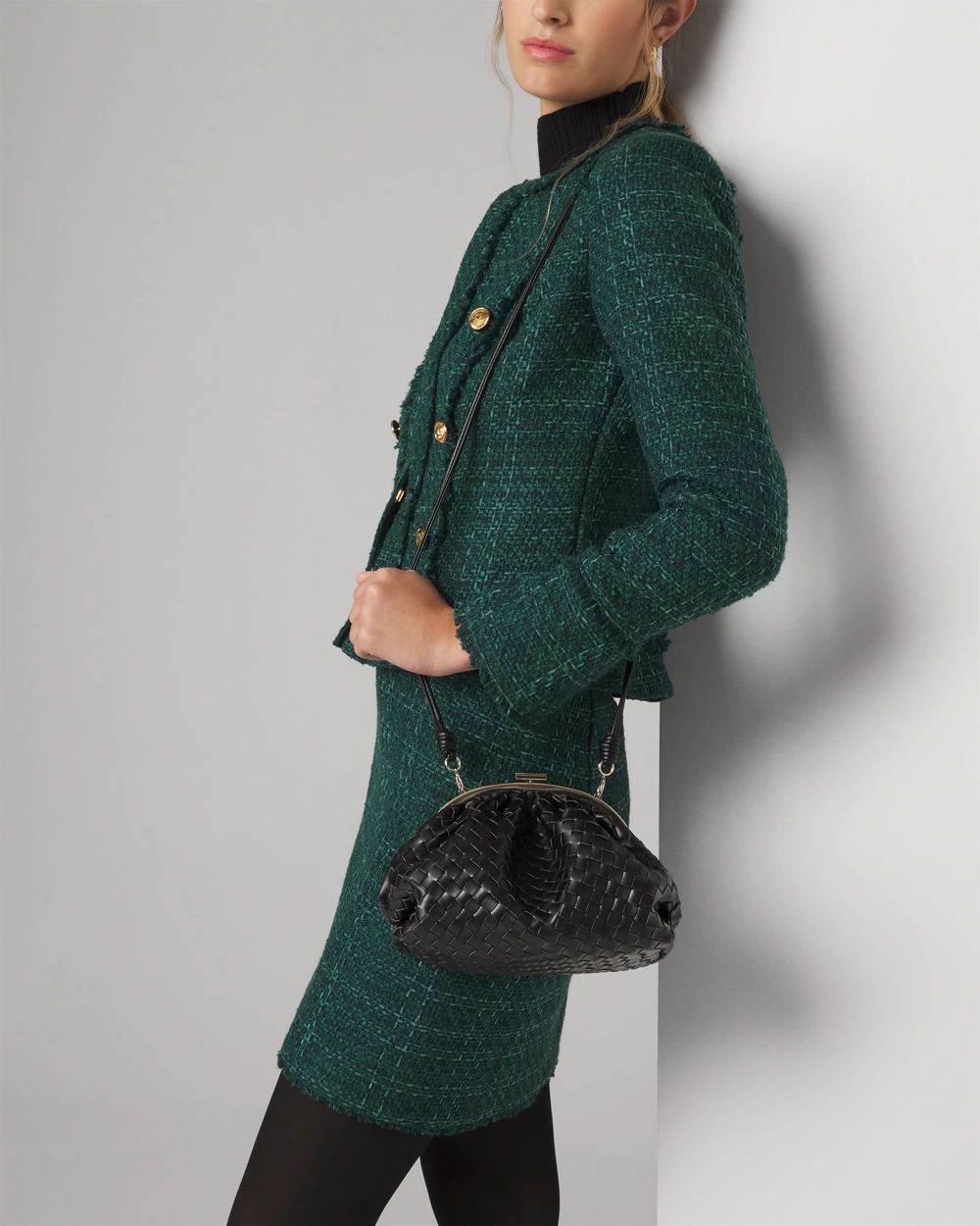 Woven Crossbody Bag