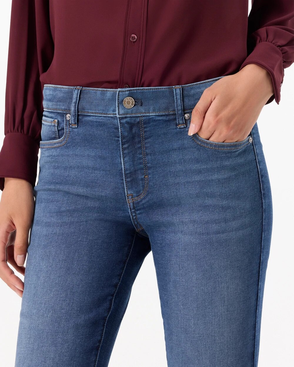 Mid-Rise Bootcut Ease Jean