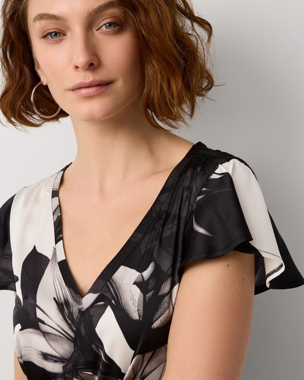 Satin Detail Glamgetter Tee