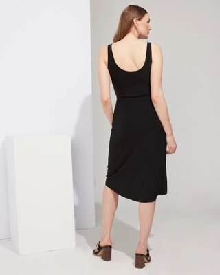 Outlet WHBM Faux-Wrap Sarong Dress