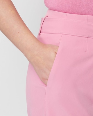 WHBM® Petite Belted Luna Wide Leg Trousers click to view larger image.