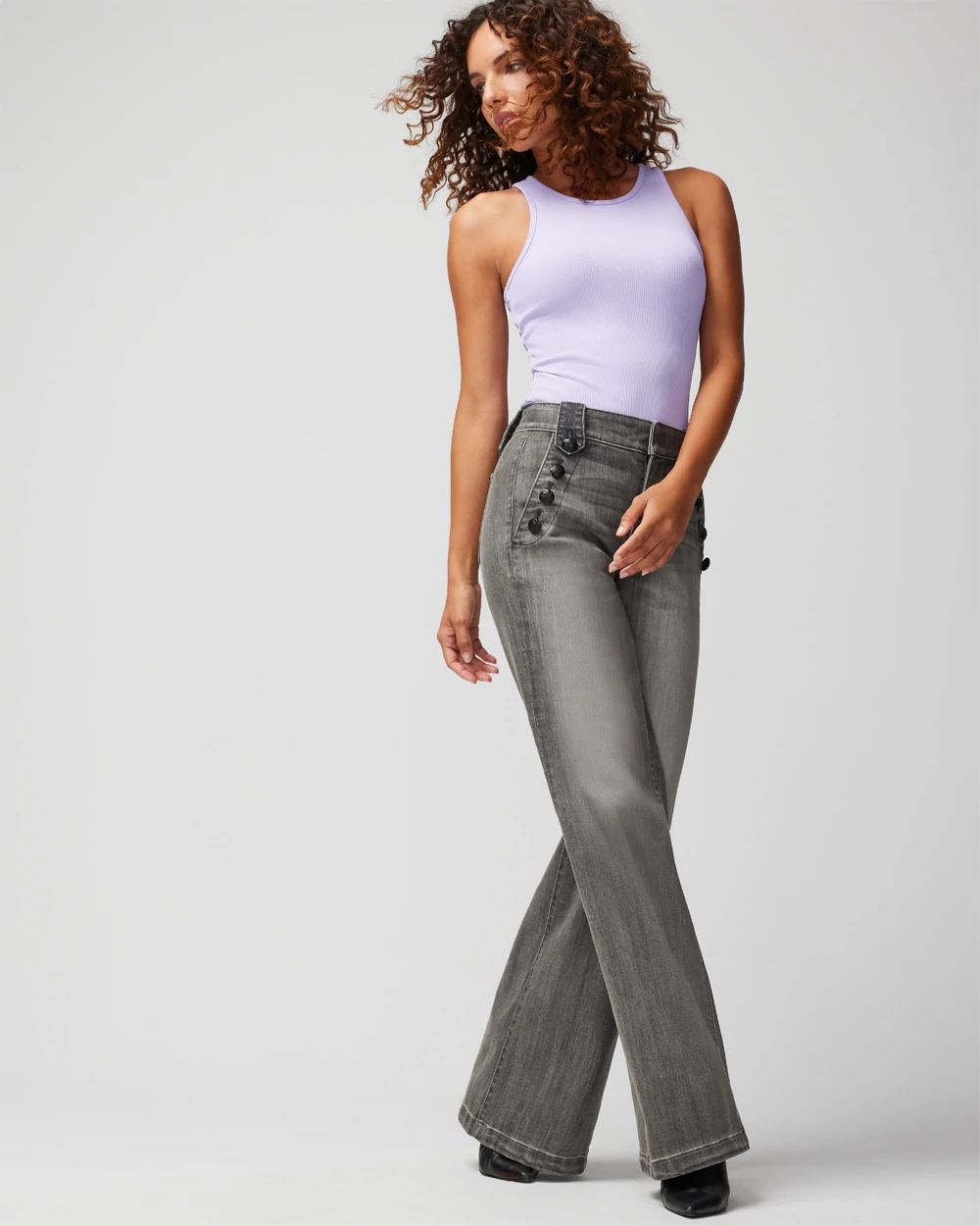 WHBM FORME™ Ribbed Stretch Tank