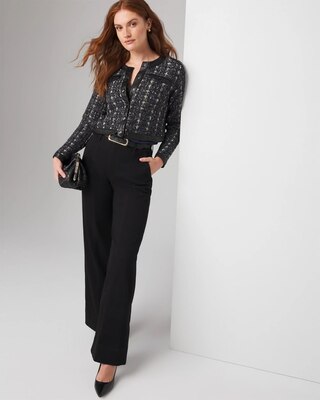 Extra High Rise Wide Leg Trouser Jeans click to view larger image.