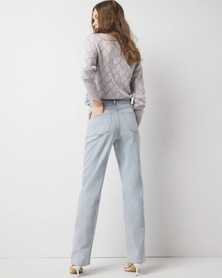 Extra High-Rise Relaxed Straight Jeans click to view larger image.