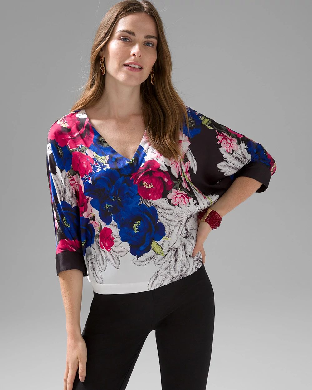 Kimono Sleeve Blouse