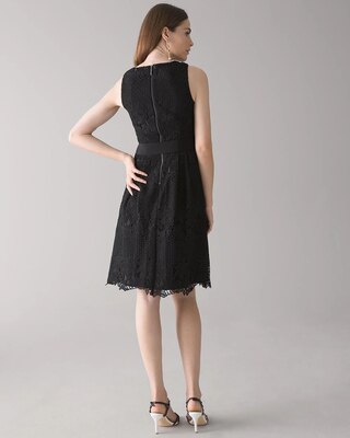 Lace Fit & Flare Dress