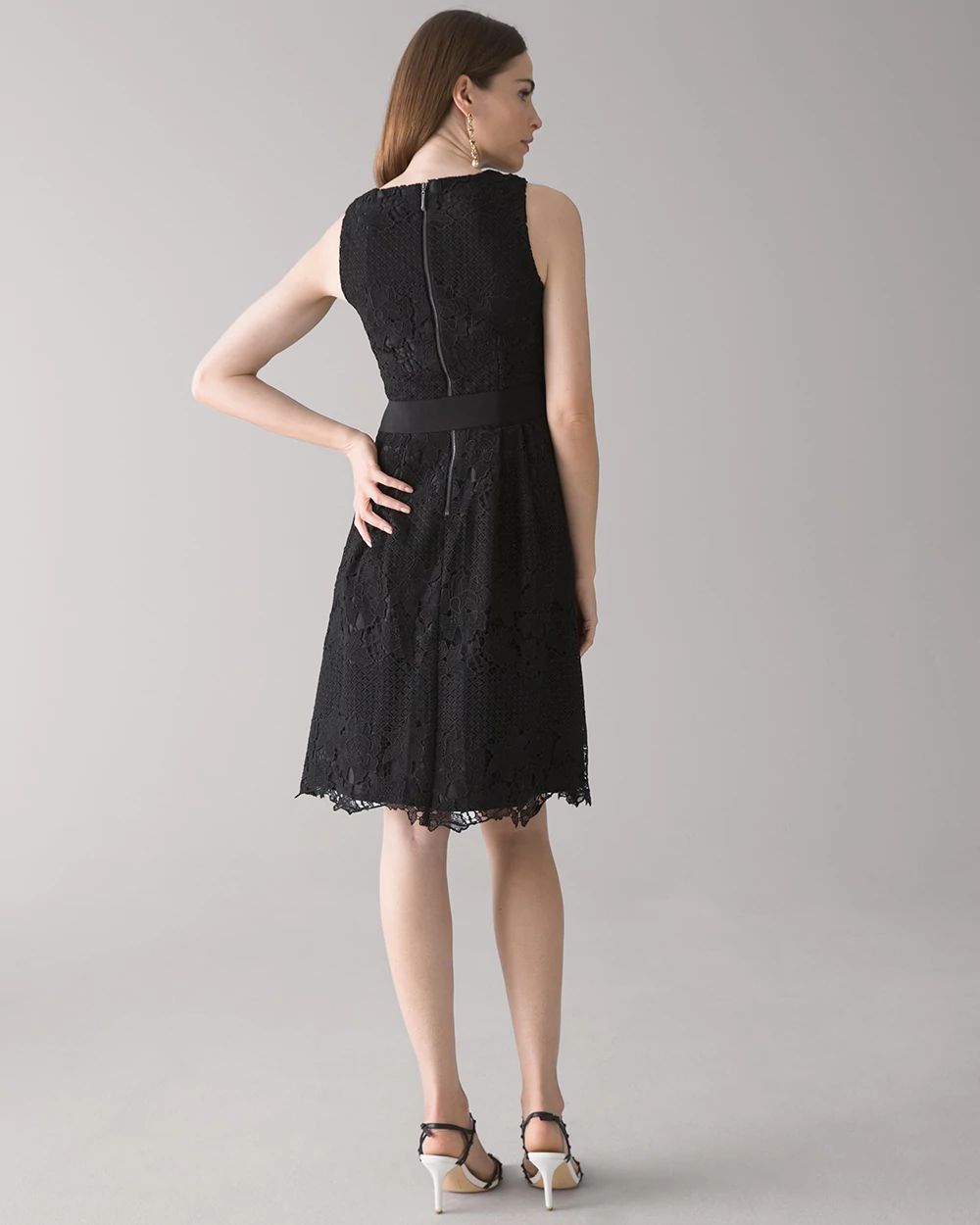 Lace Fit & Flare Dress