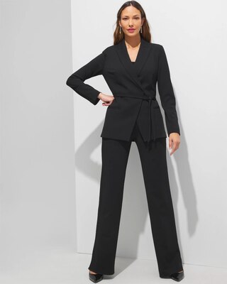 Outlet WHBM Relaxed Belted Blazer