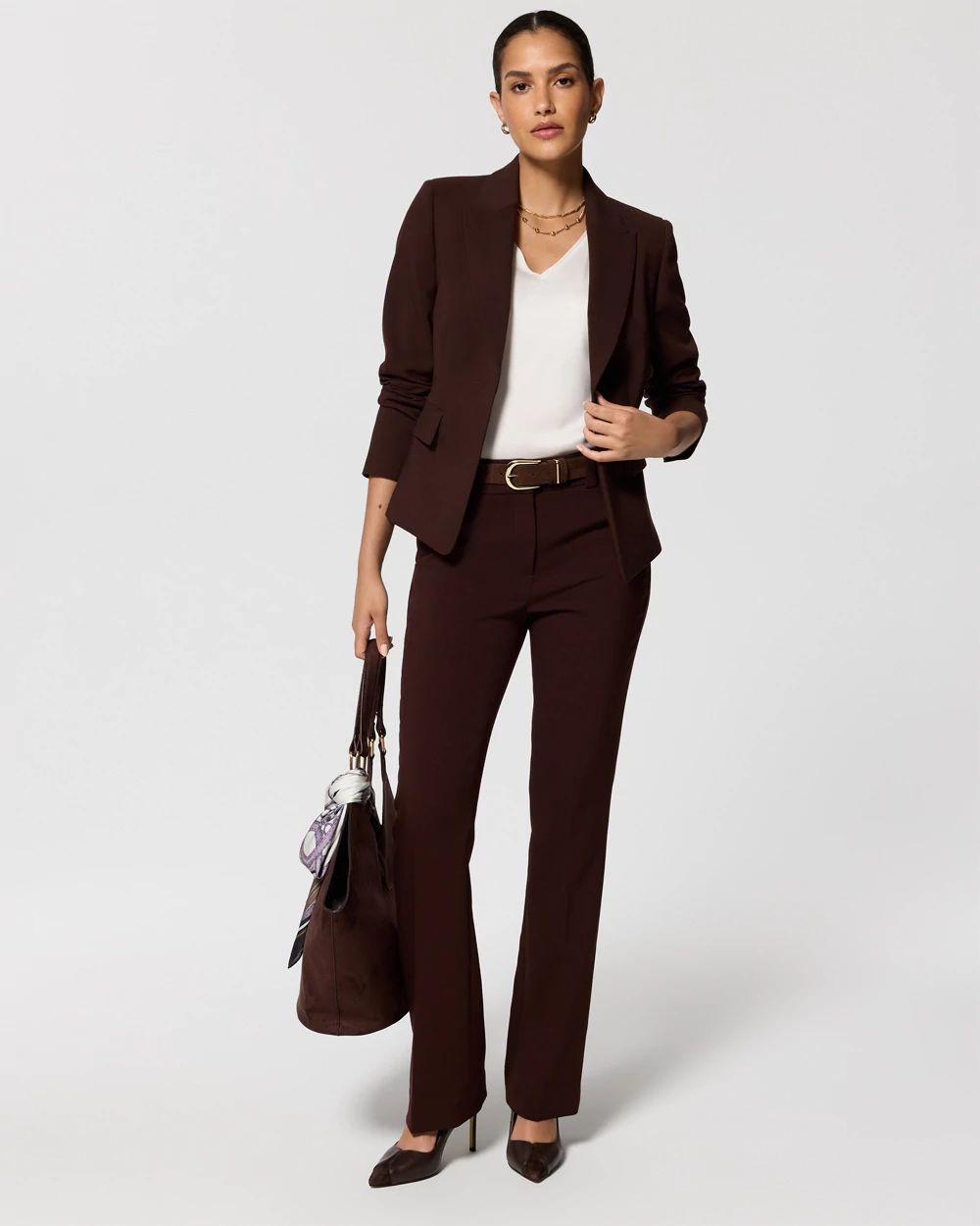 Luxe Stretch High-Rise Blake Slim Boot Pant click to view larger image.