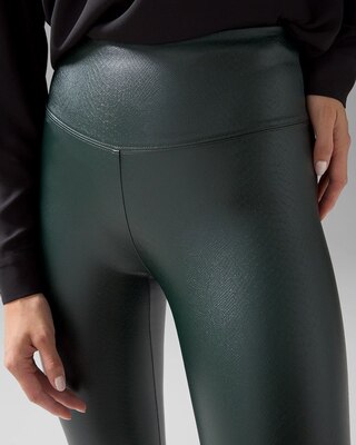 Vegan Leather WHBM® Runway Legging