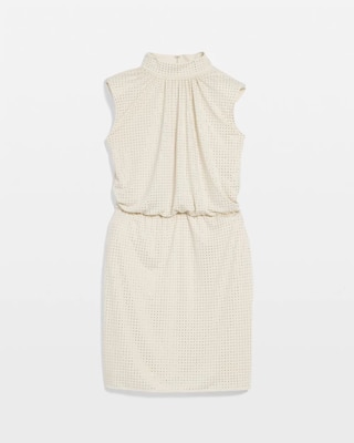 Embellished Blouson Mini Dress click to view larger image.