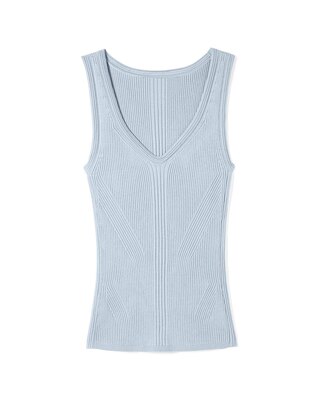 Ribbed Sweetheart Tank
