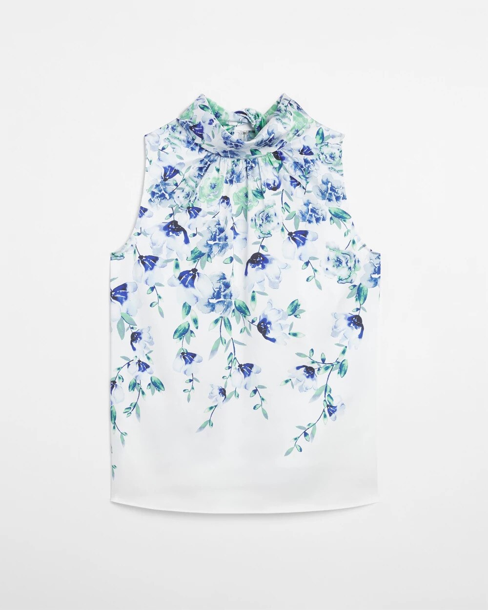 Sleeveless Tie-Back Shell Top - image 3