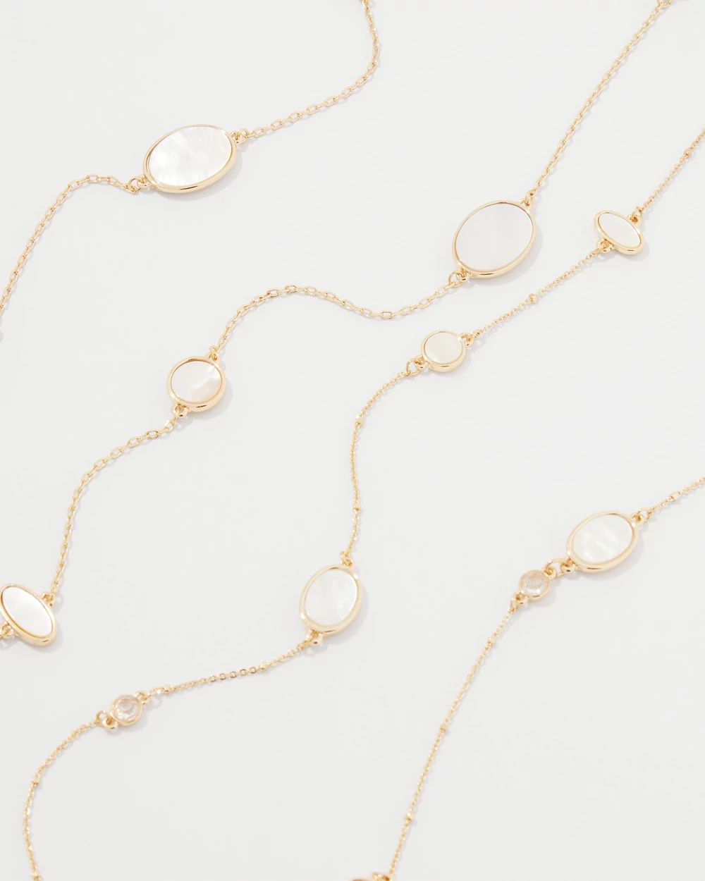 Mother of Pearl Convertible Necklace