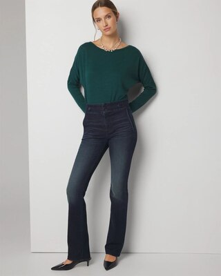 Petite Extra High-Rise Everyday Soft Mariner Bootcut Jeans