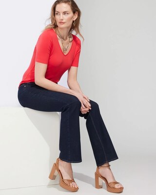 Outlet WHBM V-Neck Foundation Tee