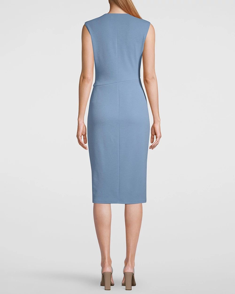 PETITE KNIT SHEATH
