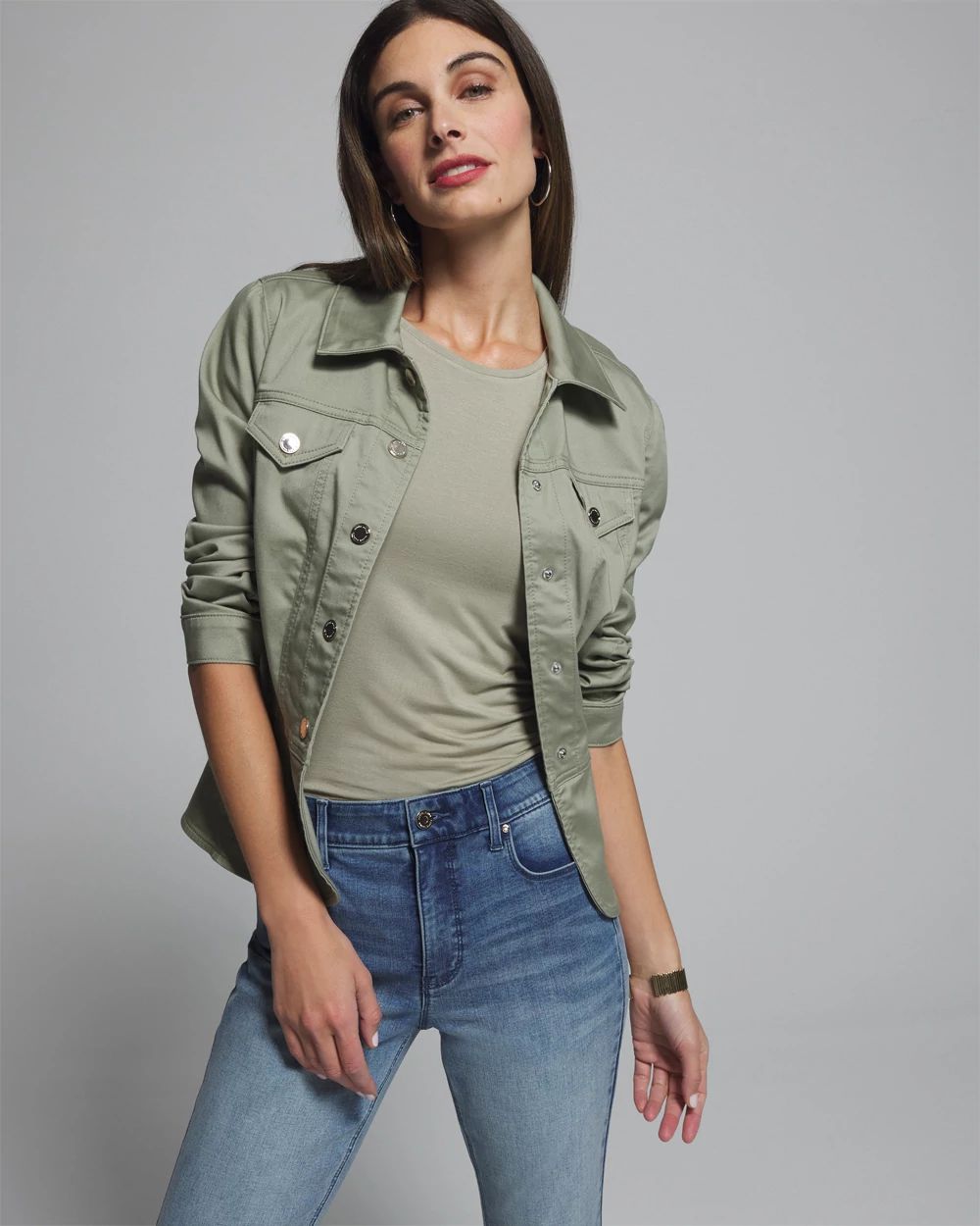 Outlet WHBM Crew-Neck Foundation Tee