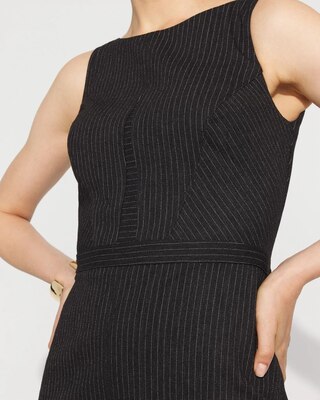 Pinstripe Sheath Dress click to view larger image.