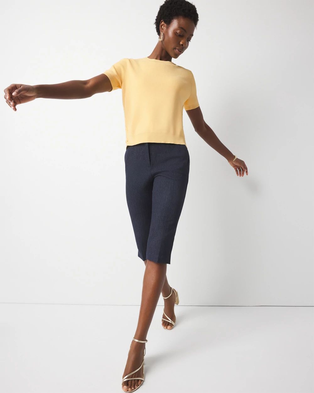 WHBM® Elle Slim Capri Pant