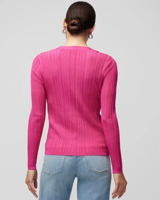 Long Sleeve Snap Front Cardigan