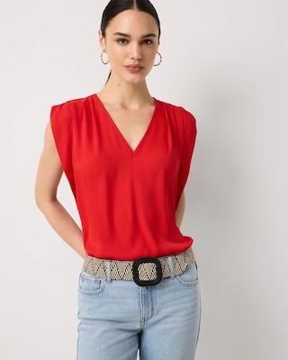 Raffia Stretch Belt