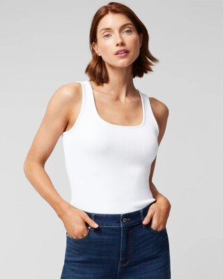 WHBM® FORME Rib Scoop Tank