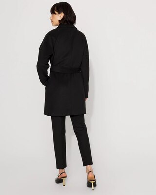 Embellished Wool-Blend Coat click to view larger image.