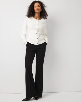 Corset Detail Button Front Cardigan click to view larger image.