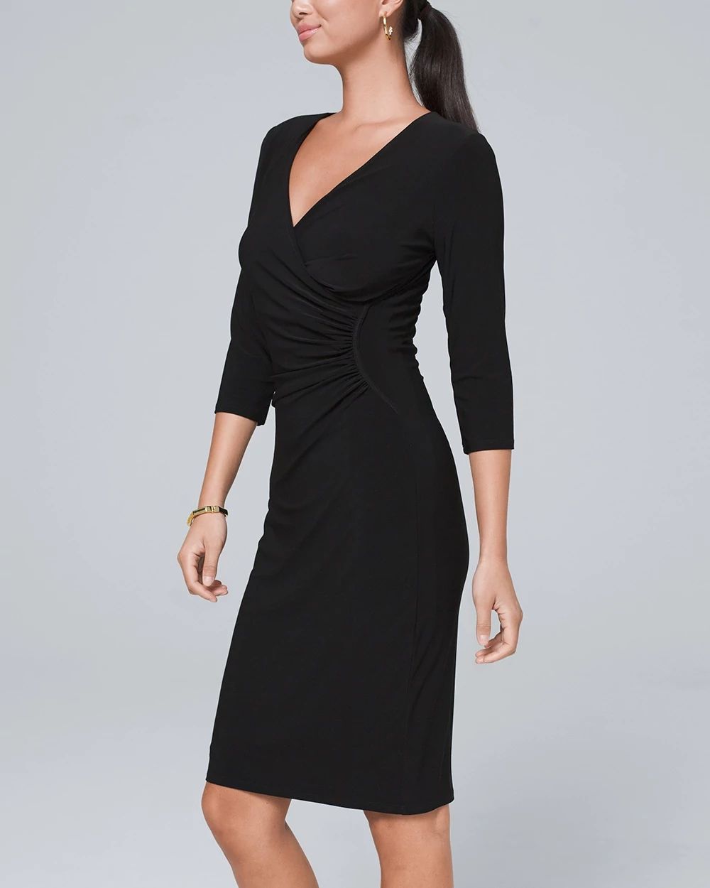 Ruched Sheath Dress click to view larger image.