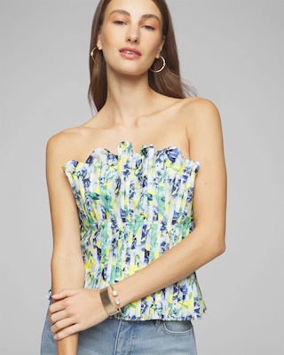 Ruffle Bustier