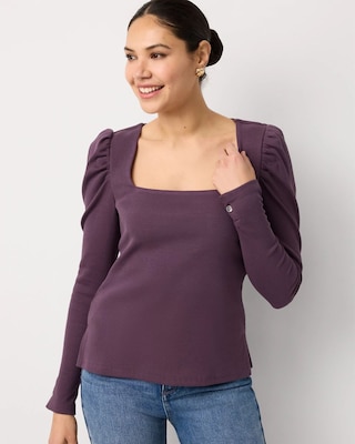 WHBM FORME™ Puff Sleeve Top