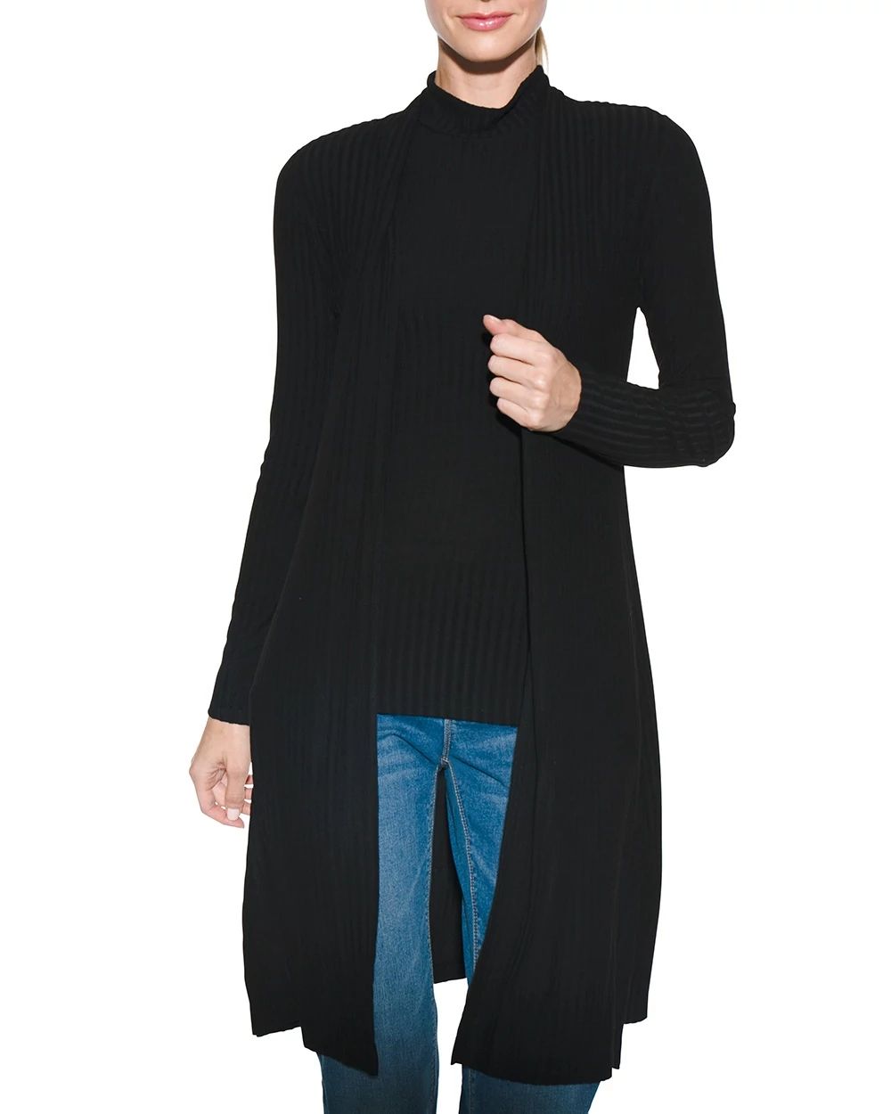 Outlet WHBM Ribbed Duster Cover-Up