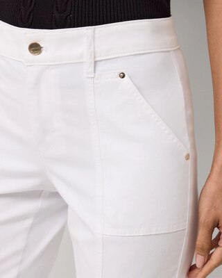 Mid-Rise Pret Crop Pant click to view larger image.