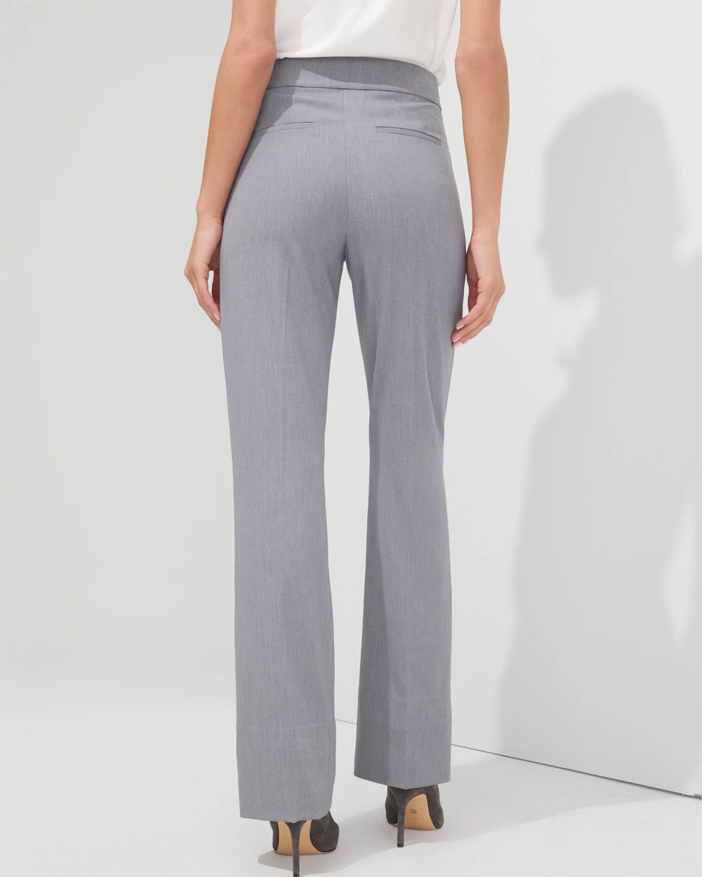 Outlet WHBM Seasonless Slim Bootcut Pants click to view larger image.
